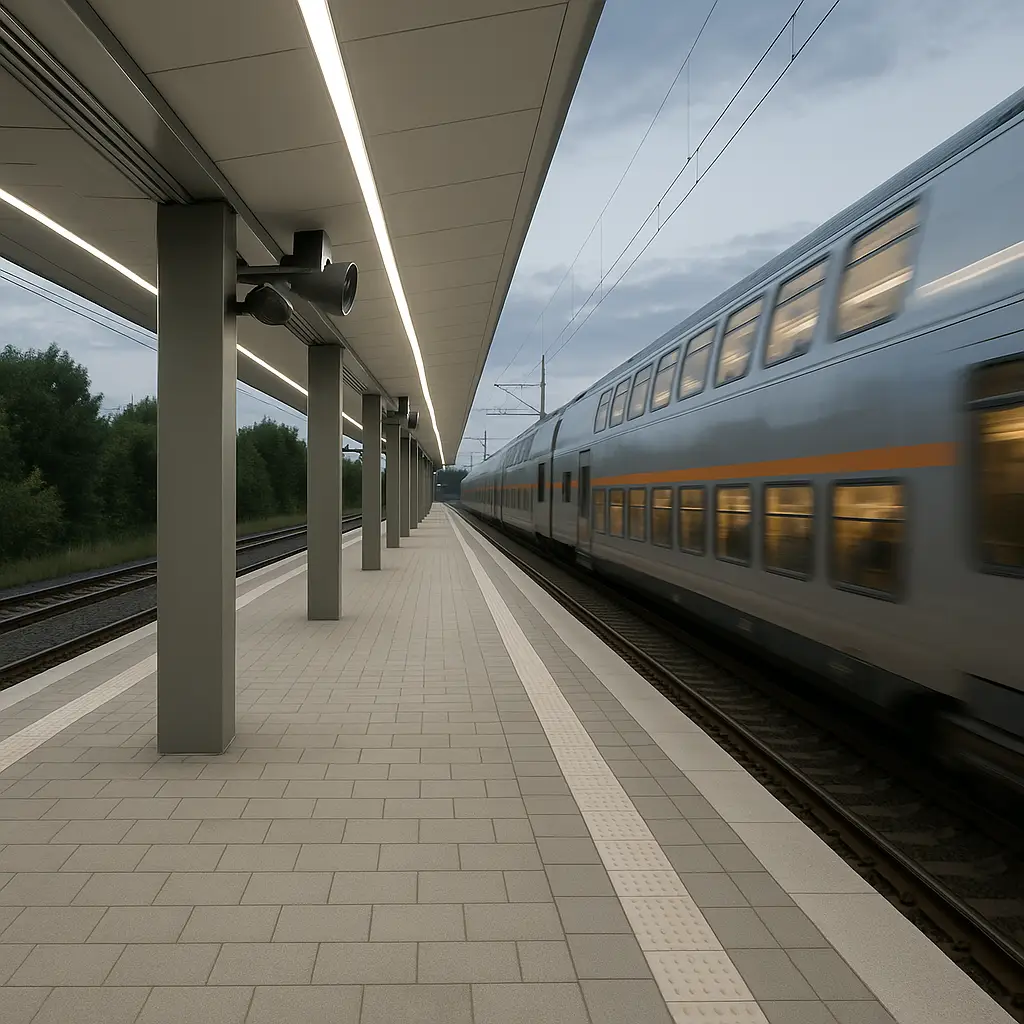 IZBAN, İzmir – Neubau von 6 S-Bahn-Stationen